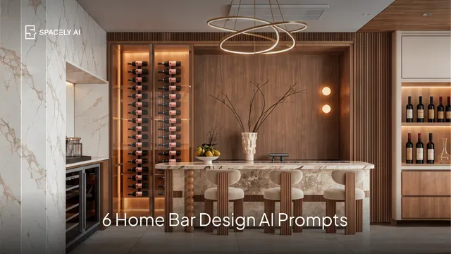 6 Home Bar Design AI Prompts You Can Copy-Paste
