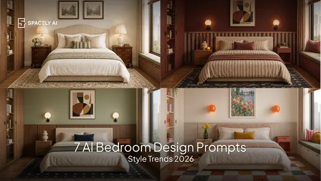 AI Bedroom Design Prompts for Every Style (2026)