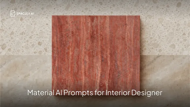 9 Material Prompts for Interiors (Marble, Stone, Wood & More)