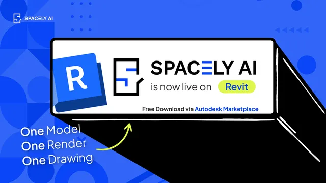 Spacely AI for Revit Is Live: Render Your BIM Views at Concept Speed