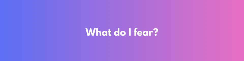 The Hazy Ghost of Fear
