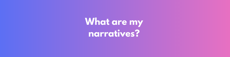 Dropping the Narratives