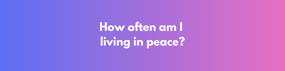 Turning 50: At Peace With My Soul