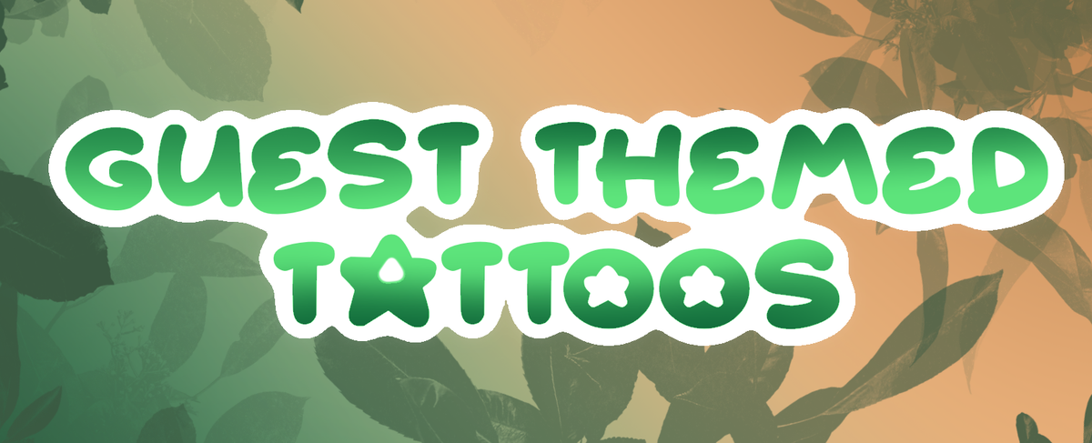 Sugoi Expo Guest themed tattoos