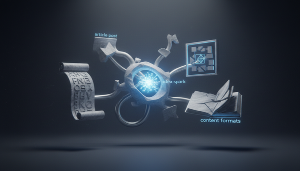 Workflow twórcy treści z AI: od pomysłu do recyklingu (gotowe prompty)