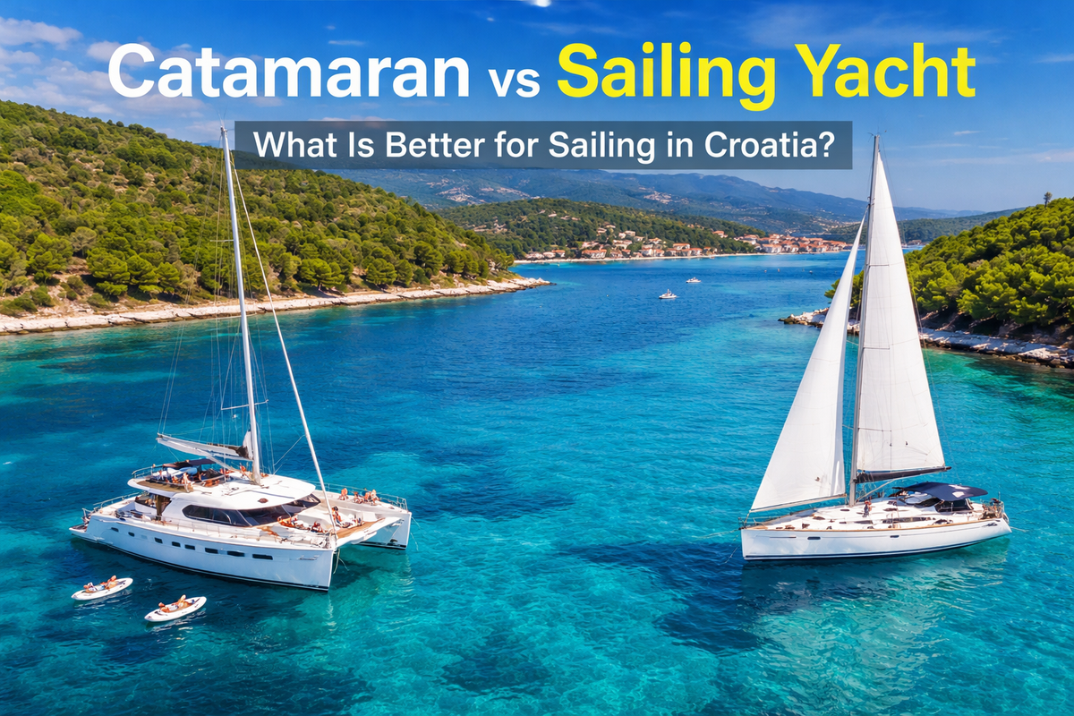 Catamaran vs Sailing Yacht: What Is Better for Sailing in Croatia?