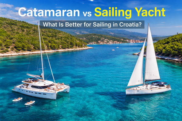 Catamaran vs Sailing Yacht: What Is Better for Sailing in Croatia?