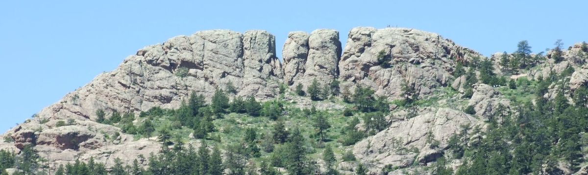 An image of Horsetooth Rock in northern Colorado