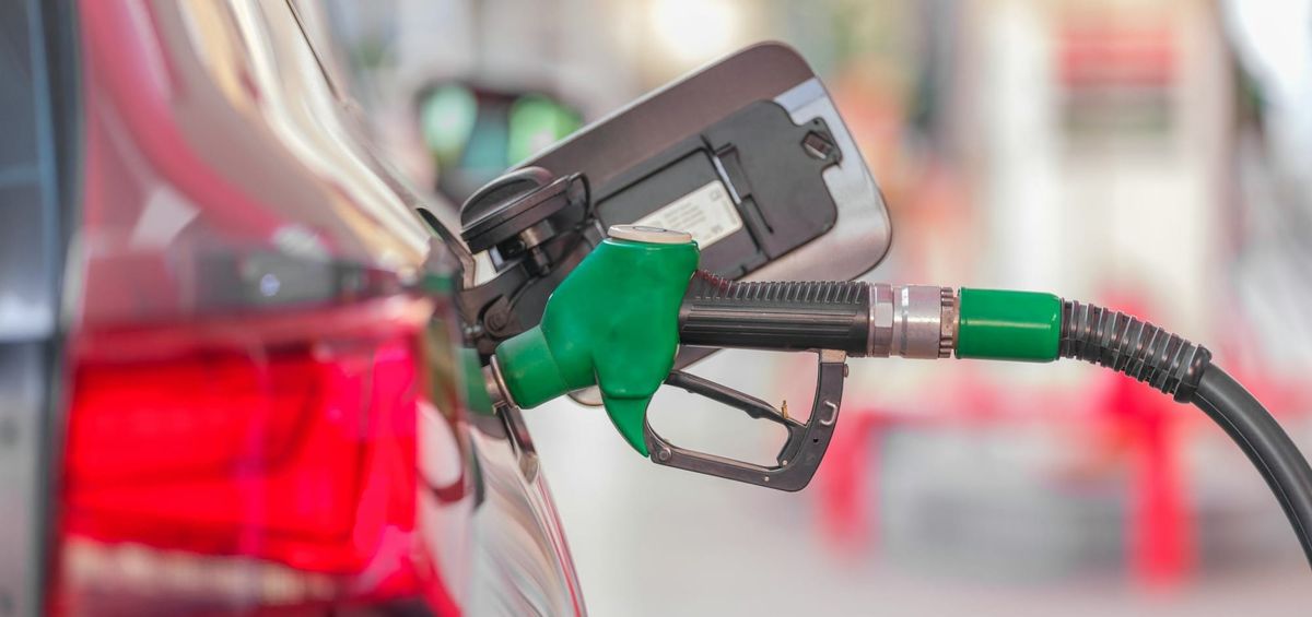 An image of a gas pump