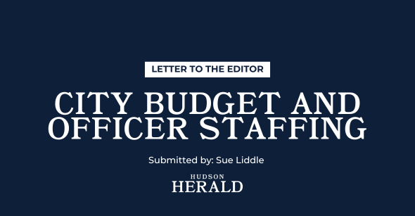 Letter to the Editor: City Budget and Officer Staffing