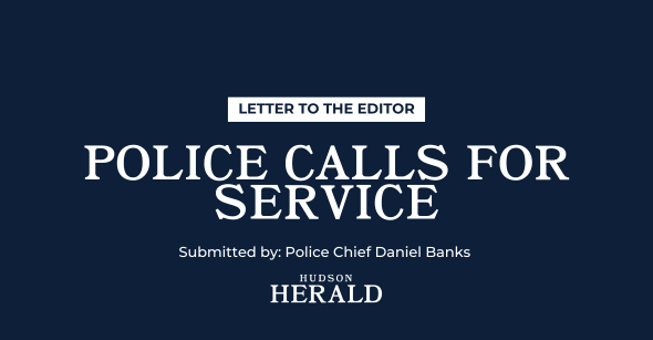 Letter to the Editor: Police Calls for Service