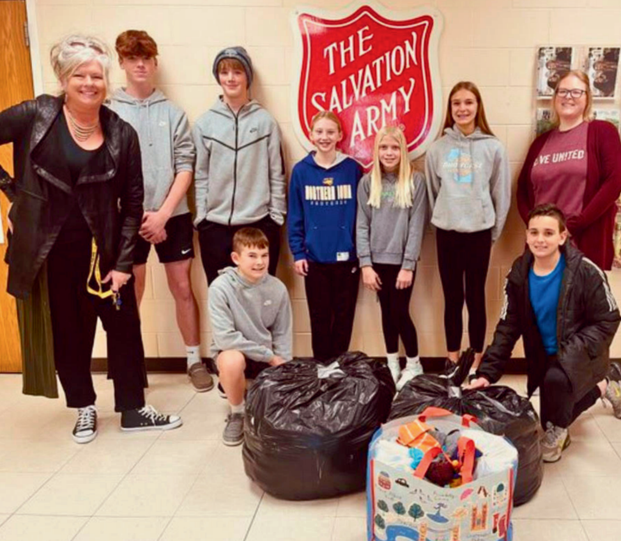 Hudson TAG Students Launch Final Socktober Drive as Mrs. Angove Prepares to Retire