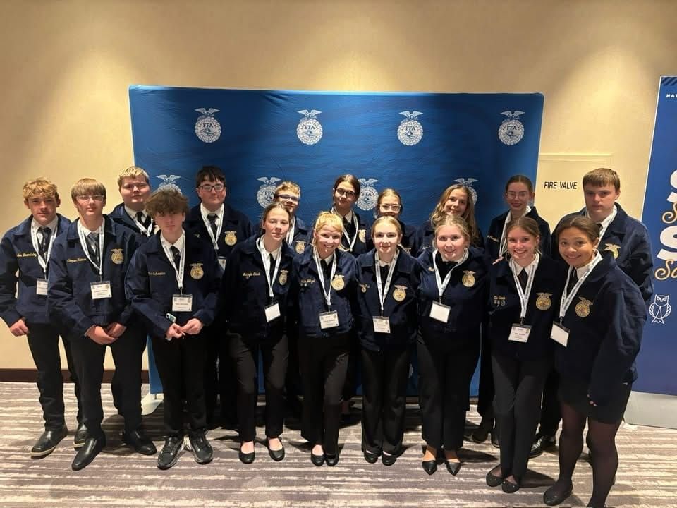 Hudson FFA Students Attend the 98th National Convention