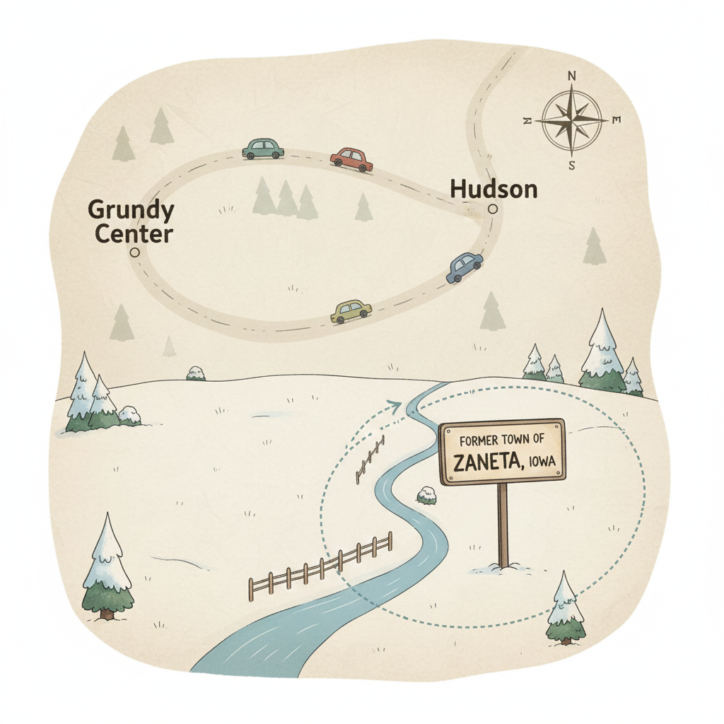 Soo Line: Little Towns of Iowa, Gone but Not Forgotten THE LATE, GREAT ZANETA