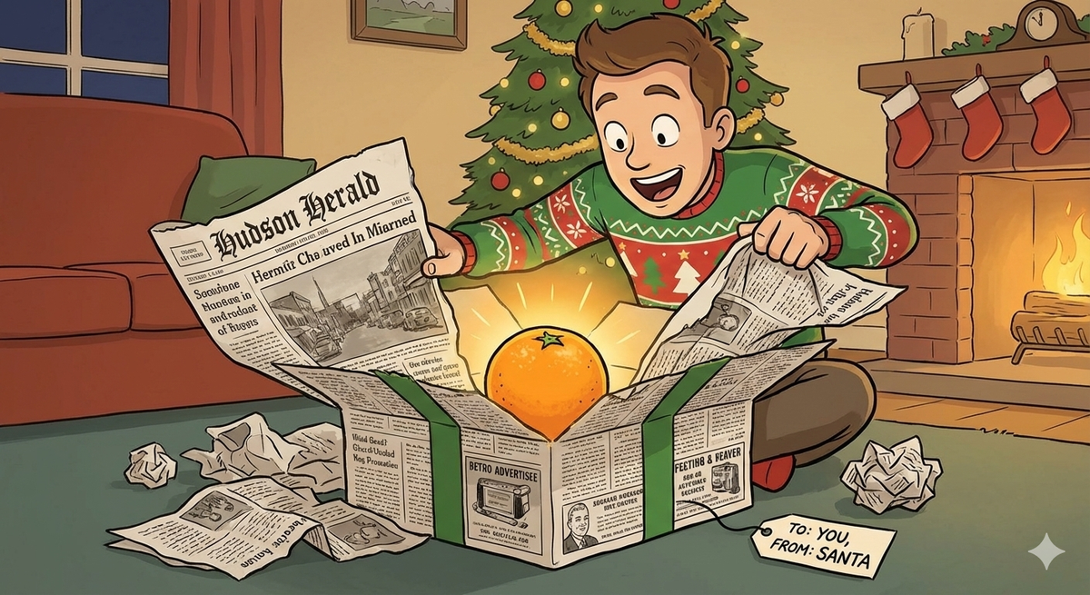 A sweet story behind this tradition: An Orange for Christmas
