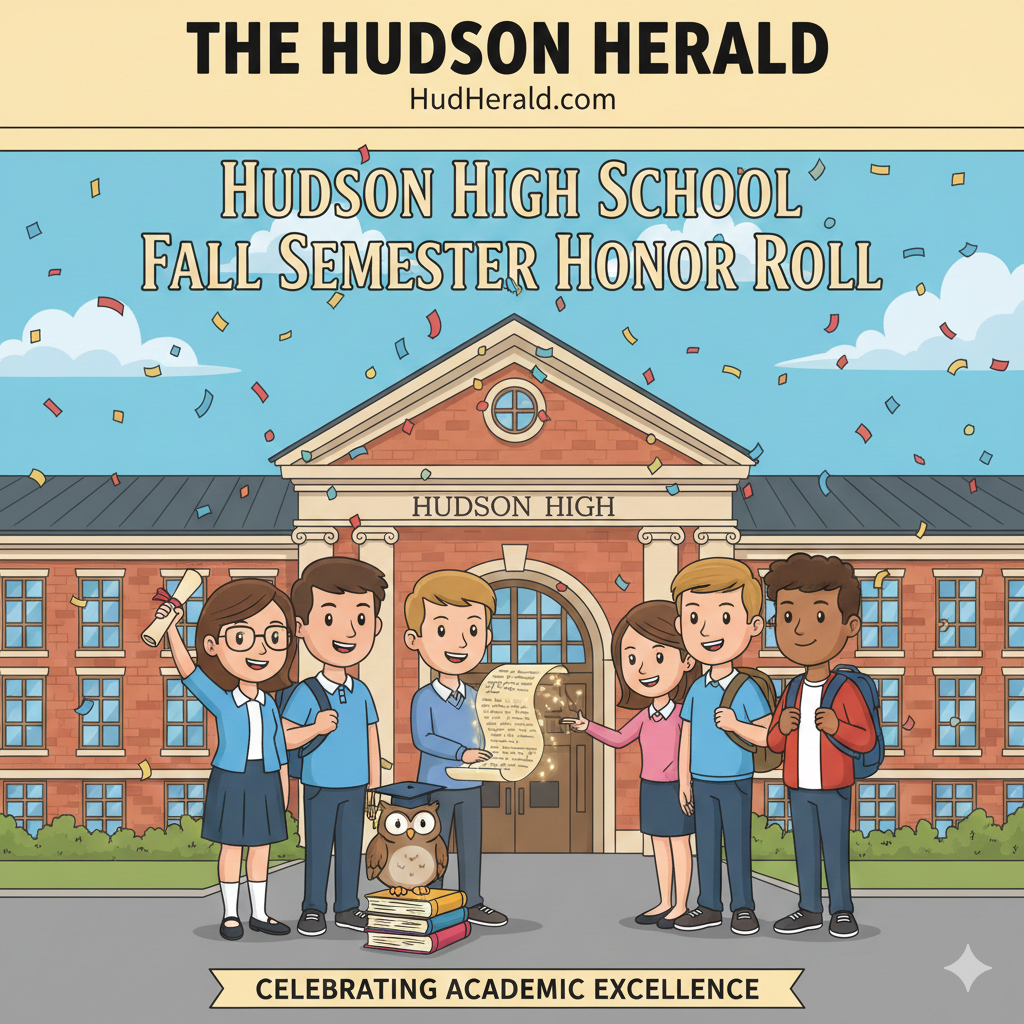 Hudson High School Fall Semester Honor Roll