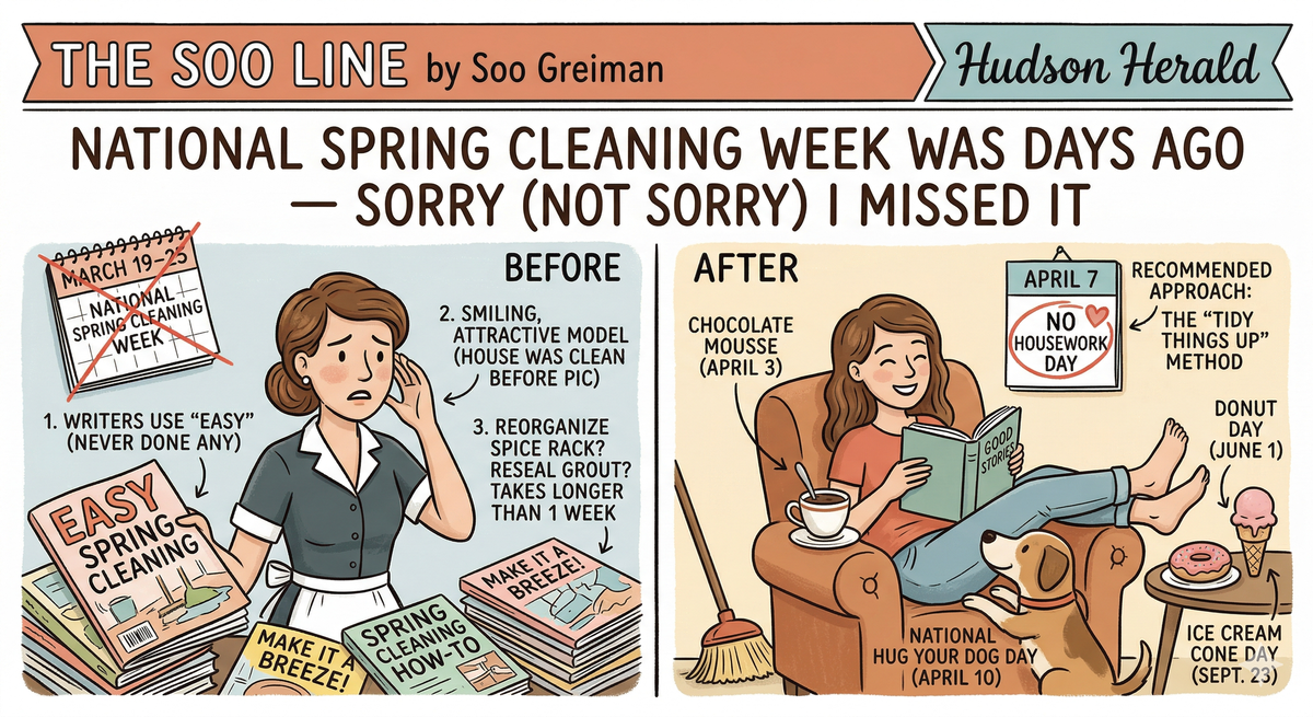 Soo Line: National Spring-Cleaning Week Was Days Ago — Sorry (Not Sorry) I Missed It