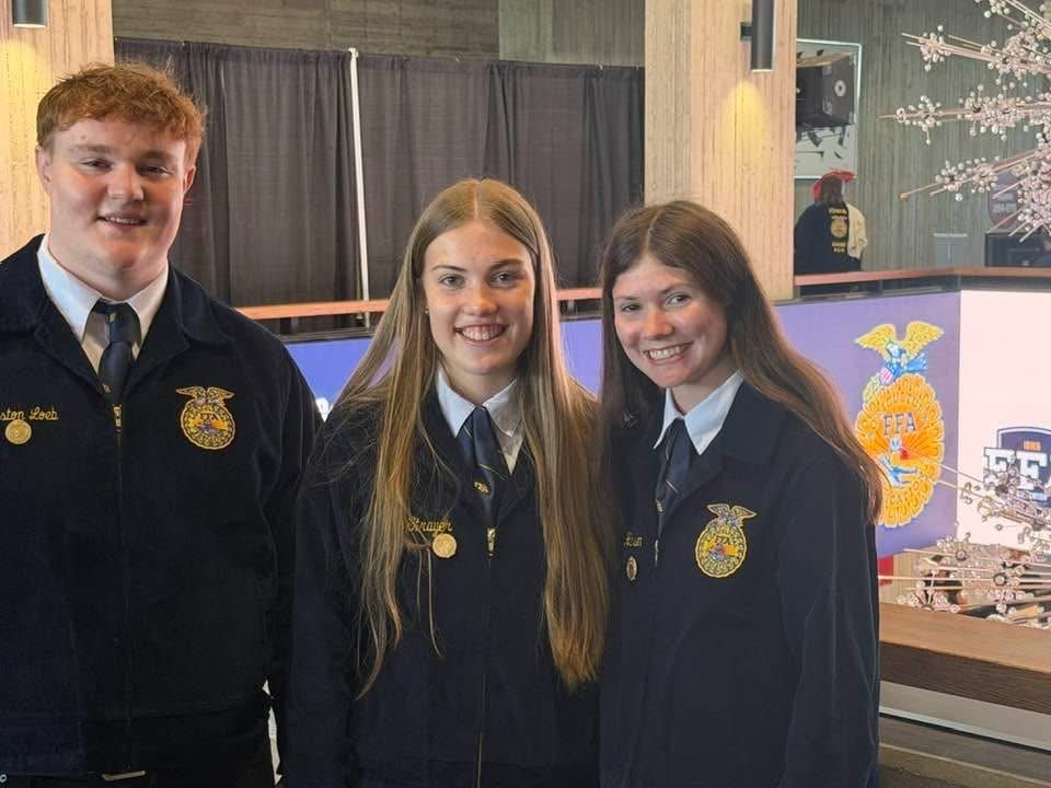 Hudson FFA Achieves Many Honors at State FFA Convention