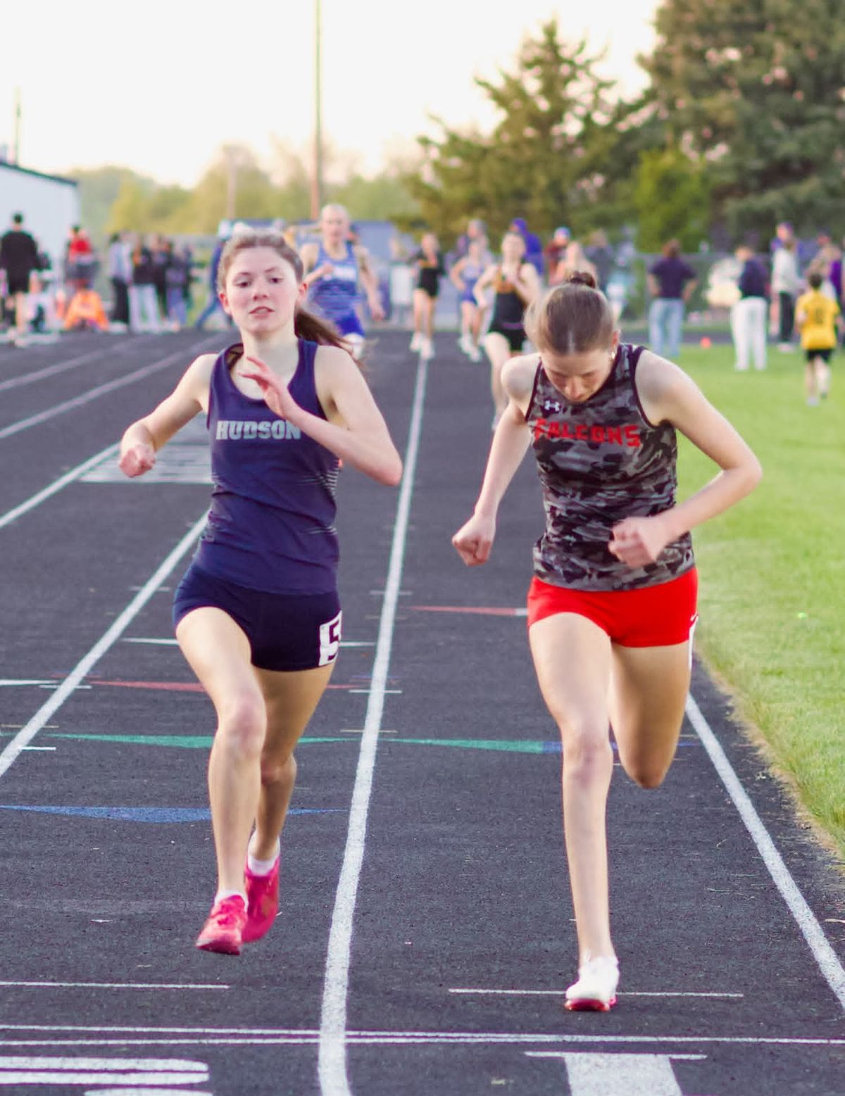 Hudson Girls Qualify Four Events for State