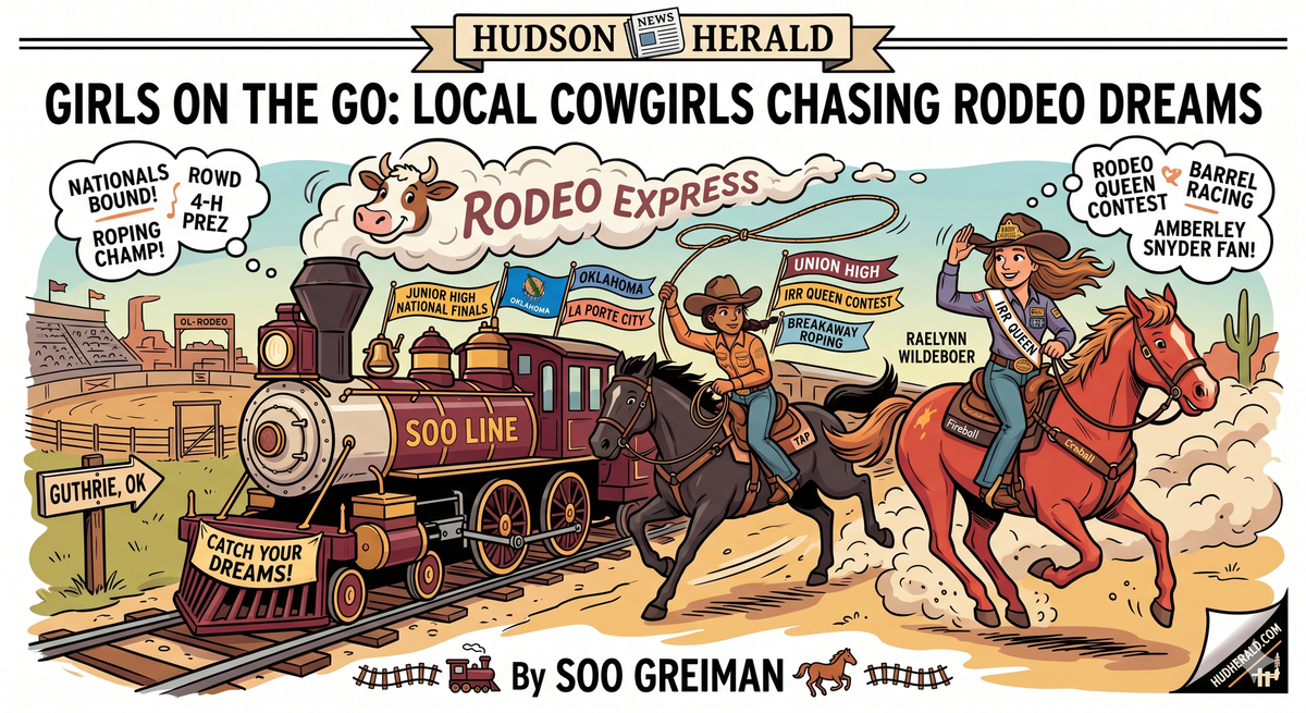Soo Line: Girls on the Go: Two Local Cowgirls Spend Summer Chasing Rodeo Dreams
