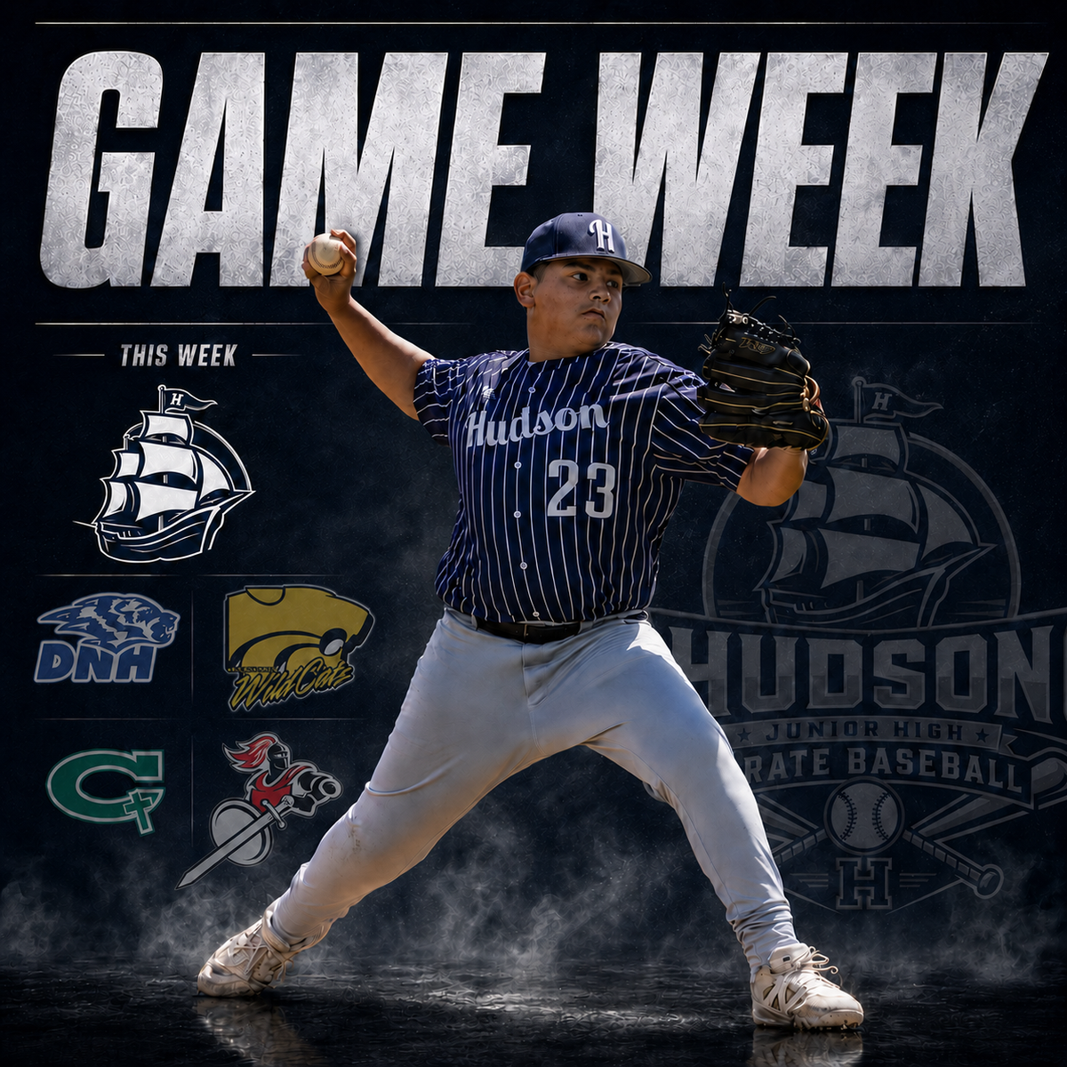 Hudson Junior High Baseball Continues Impressive Run