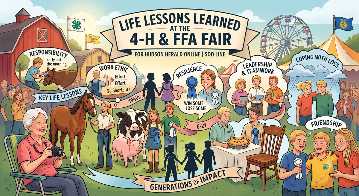 Soo Line: Life Lessons Learned at the 4-H & FFA Fair