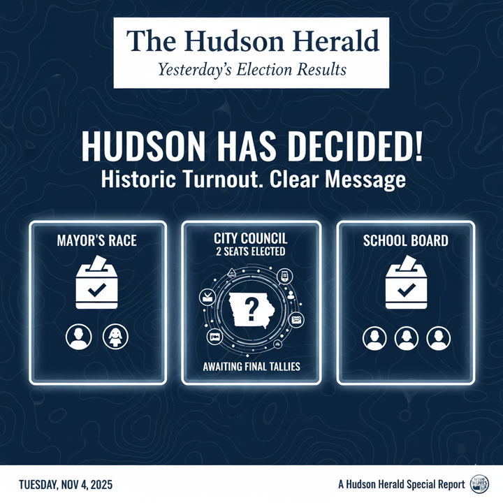 Record Turnout in Hudson as Voters Deliver Clear Message in Local Election