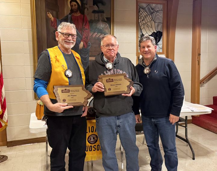 Hudson Lions Honored for Visionary Service