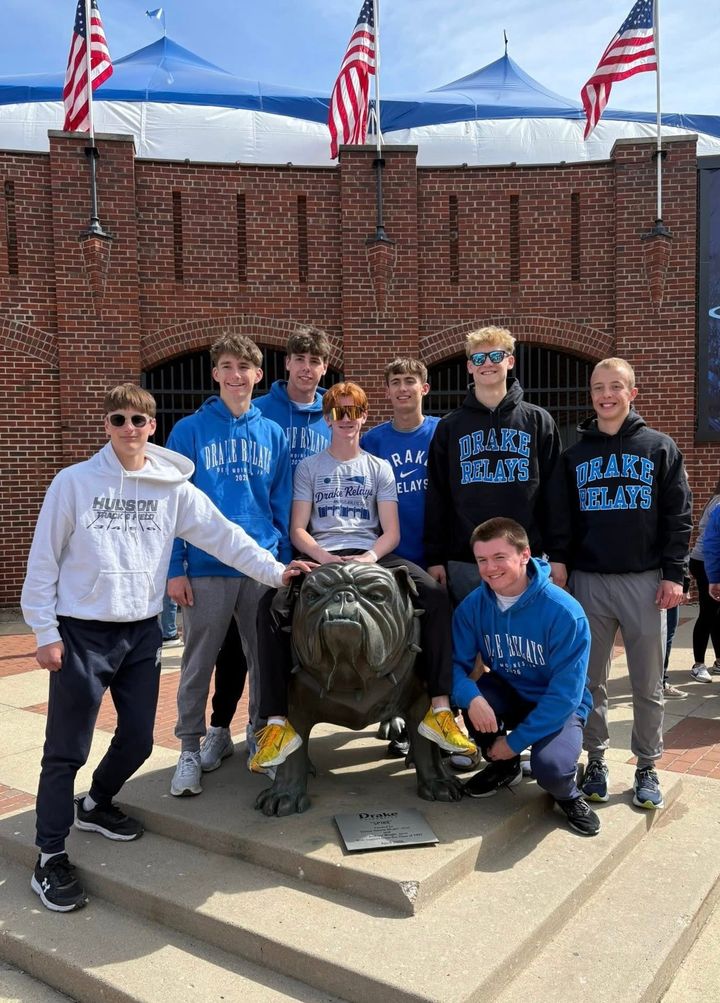 Boys Track: Hudson boys overcome busy week, post PRs and podium finishes
