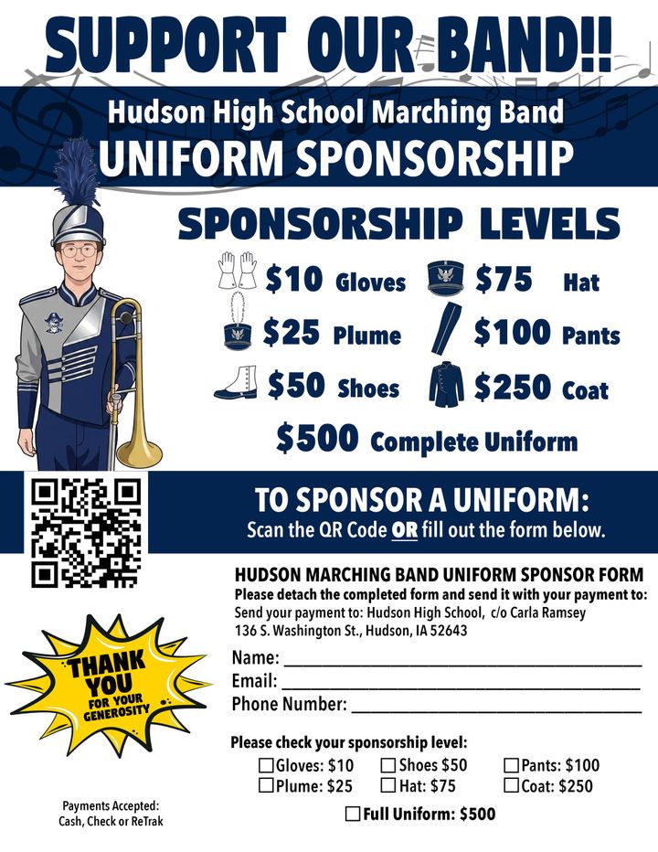Striking a High Note: Uniting for New Marching Band Uniforms