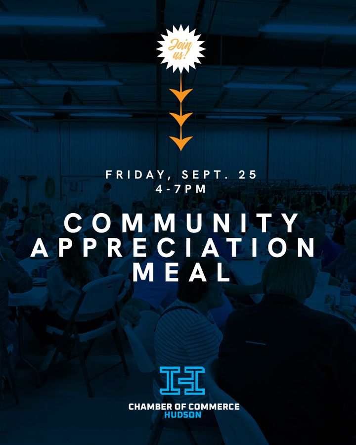 Hudson Chamber of Commerce Chili Appreciation Supper Next Friday
