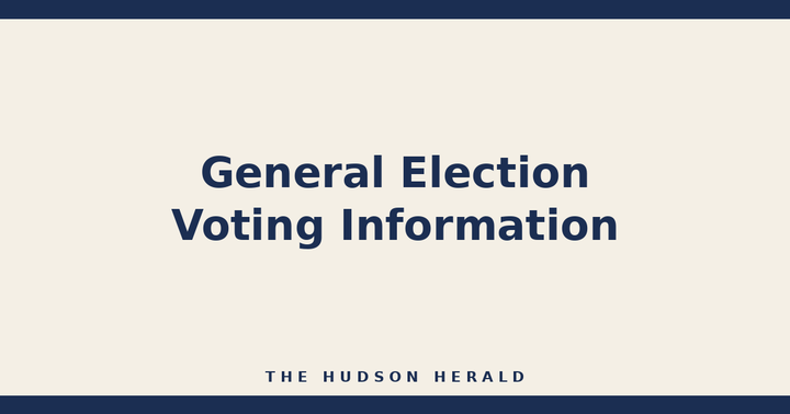 Important General Election Information for Voters