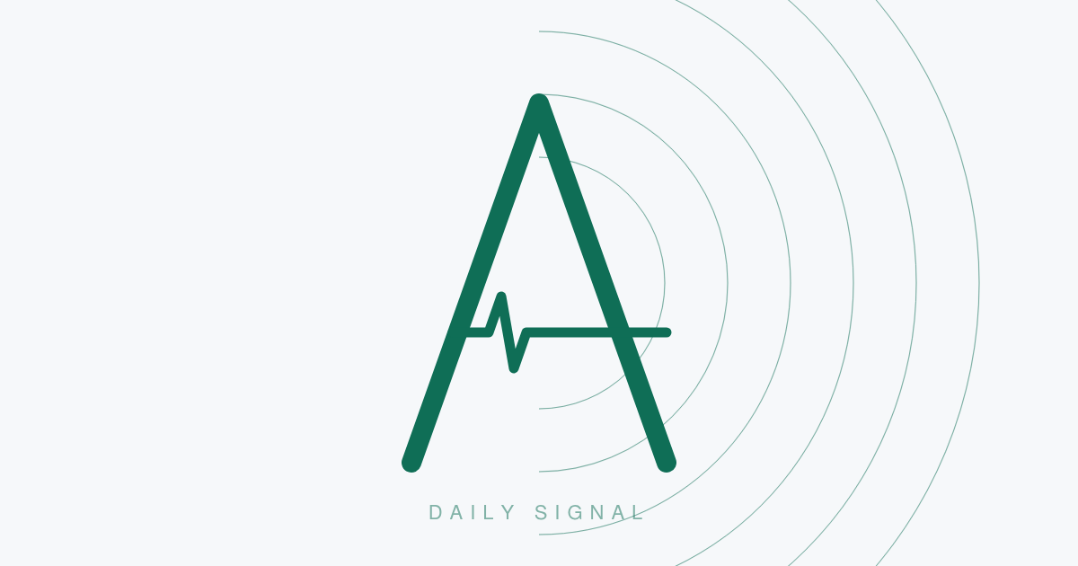 Daily signal logo image: An "A" for Algorithm Times, with "Daily Signal" in smaller print below it.
