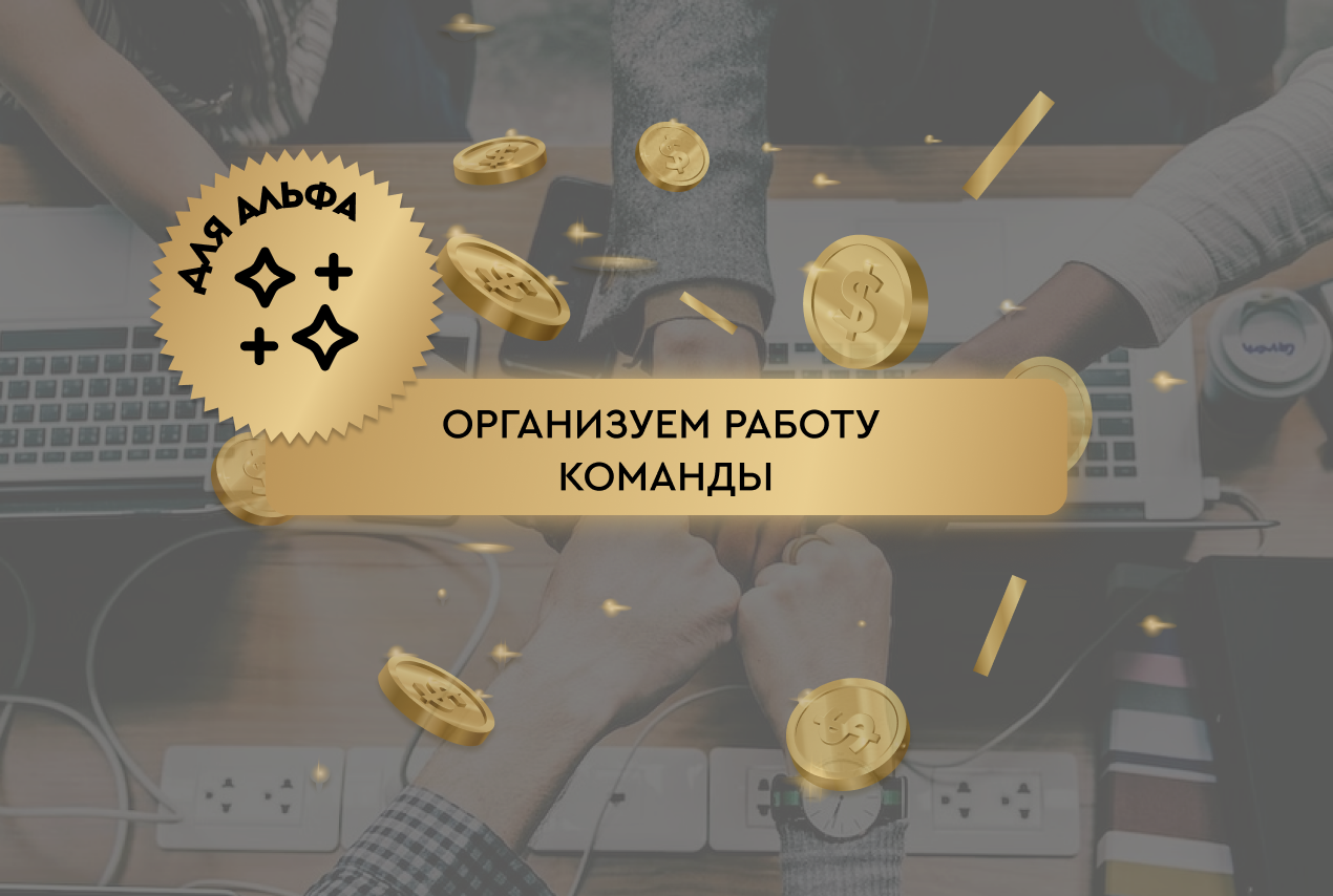 Организуем работу команды
