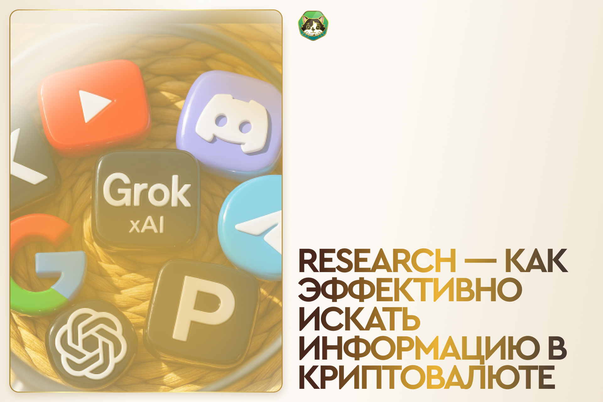 Research – как эффективно искать информацию в криптовалюте