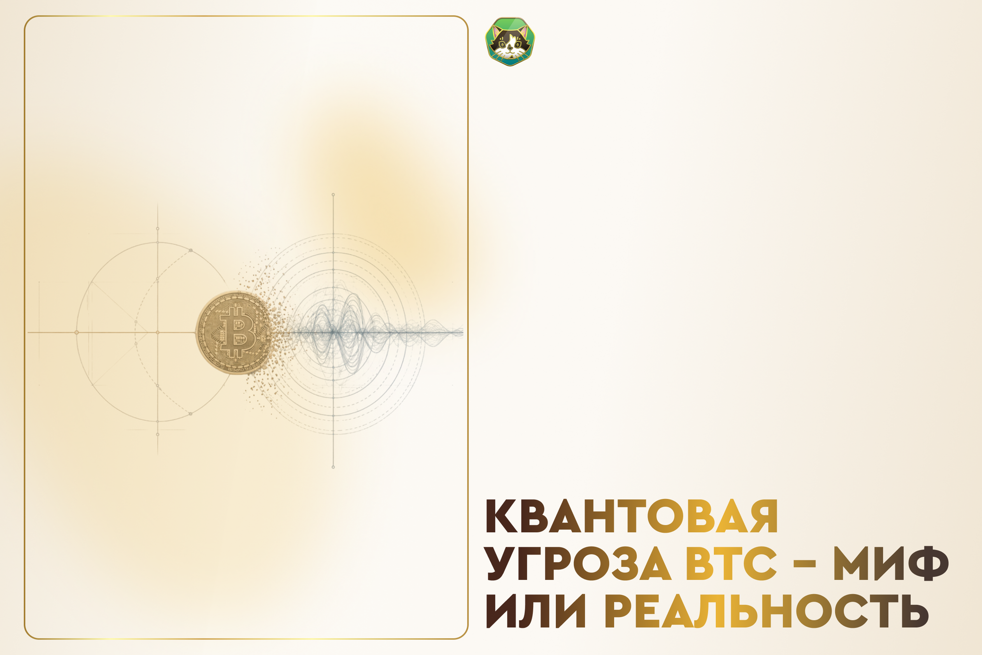 Квантовая угроза BTC - миф или реальность