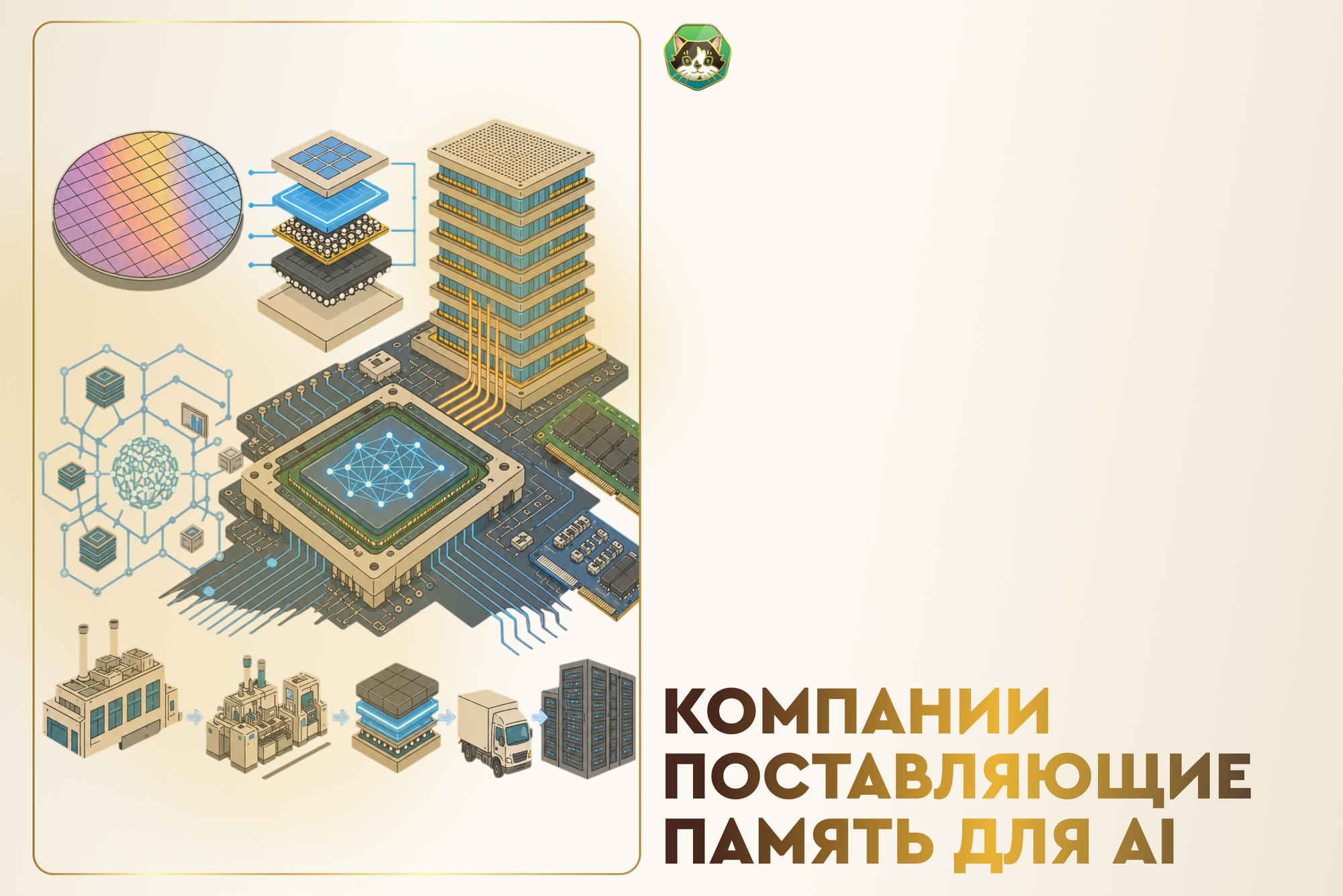 Компании поставляющие память для AI и как на этом заработать
