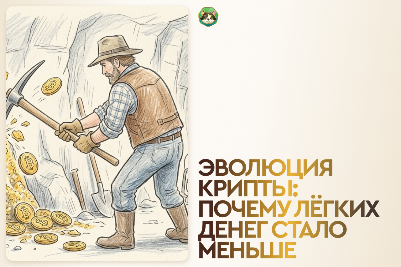Эволюция крипторынка: почему «как раньше» уже не будет