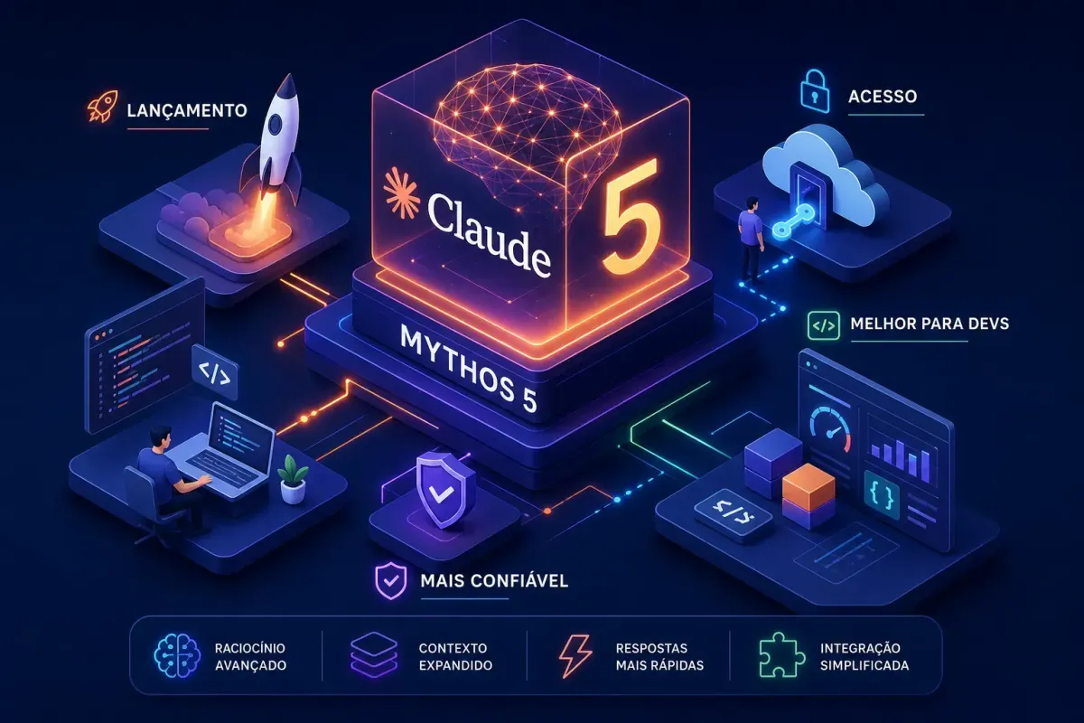 Claude Mythos 5: lançamento, acesso e o que muda para devs