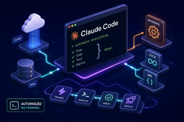Claude Code no terminal: guia prático de automação