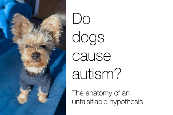 Do dogs cause autism?