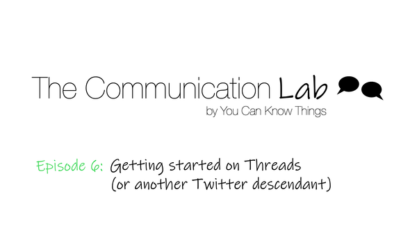 Getting started on Threads (or another Twitter descendant)