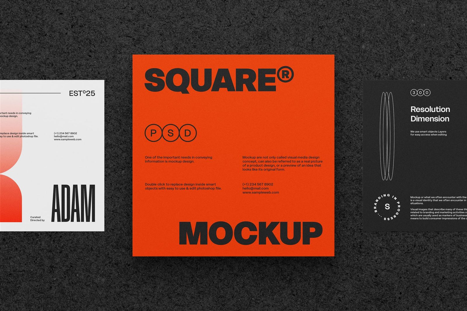 Brand Square Mockups
