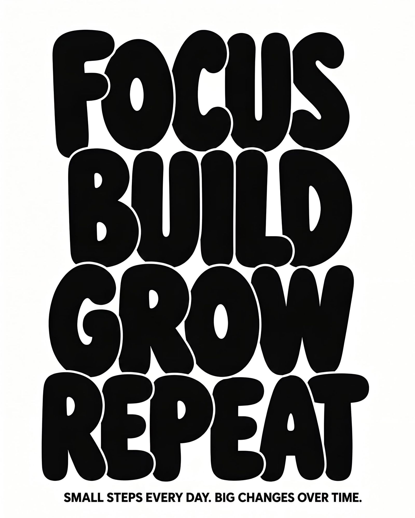 Focus Build Grow Repeat