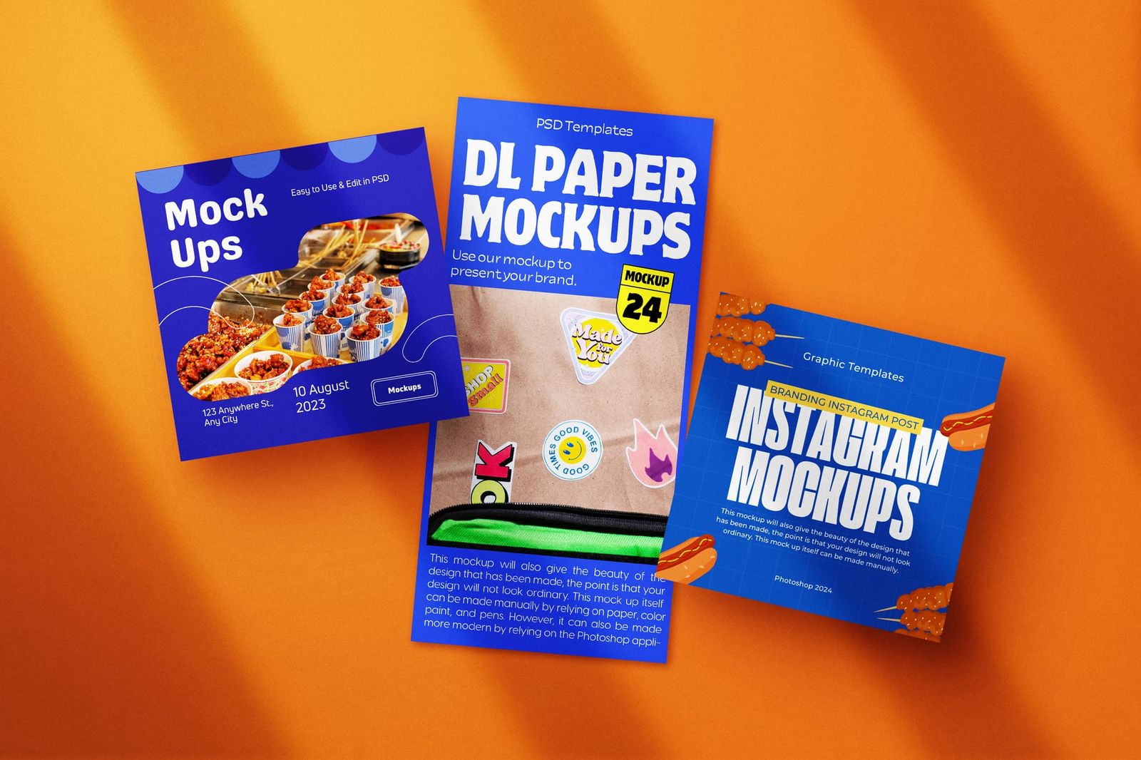 Instagram Post DL Paper Mockup