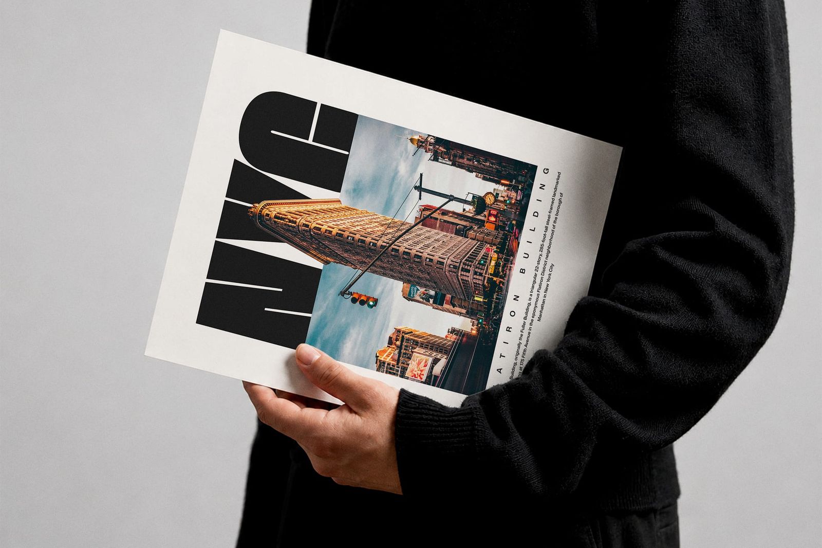 Urban Editorial Poster Mockup