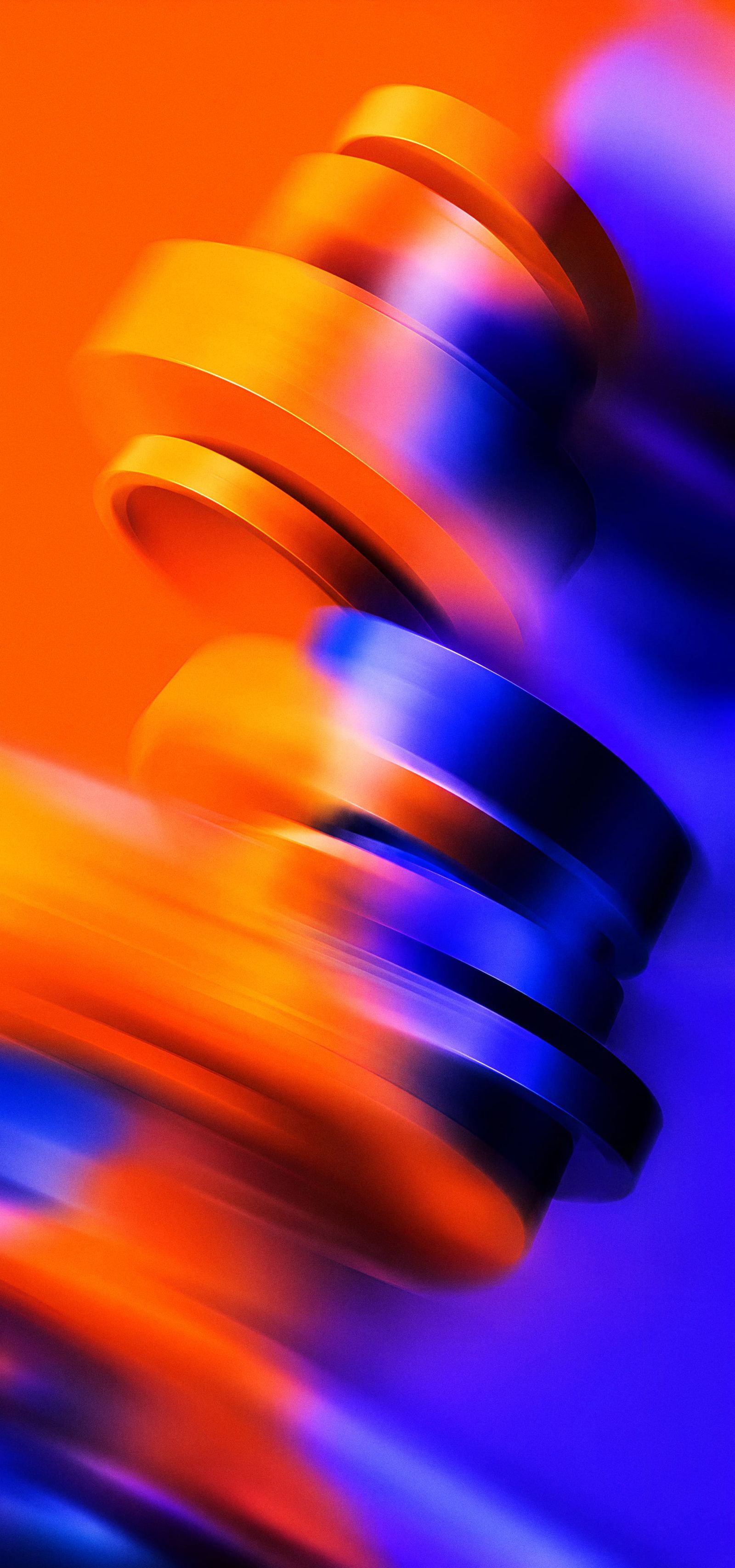Vibrant Spiral Flux