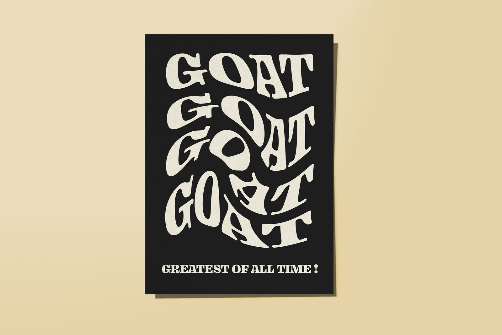 A4 Poster Mockup 