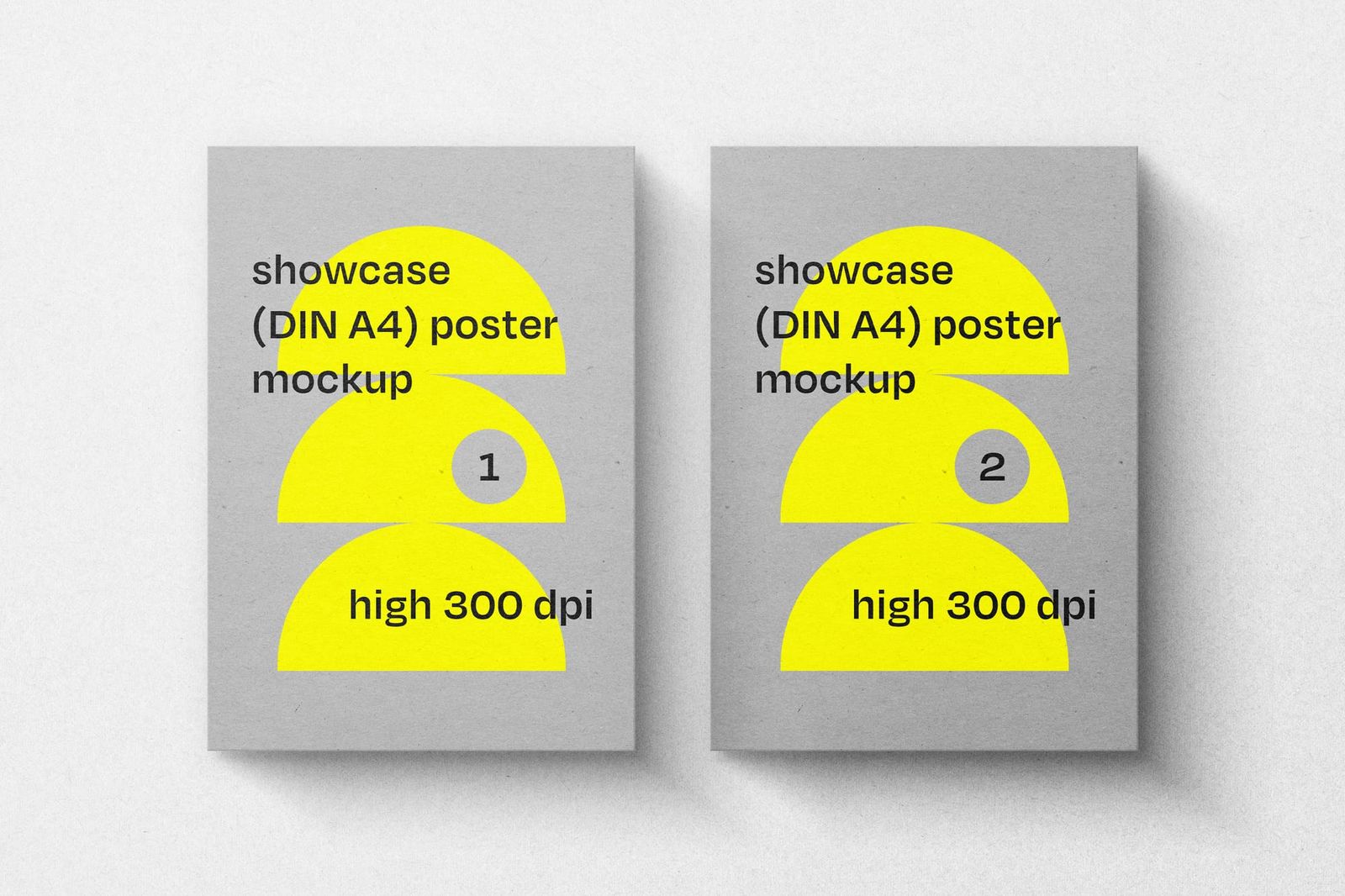 Creative A4 Poster Mockups