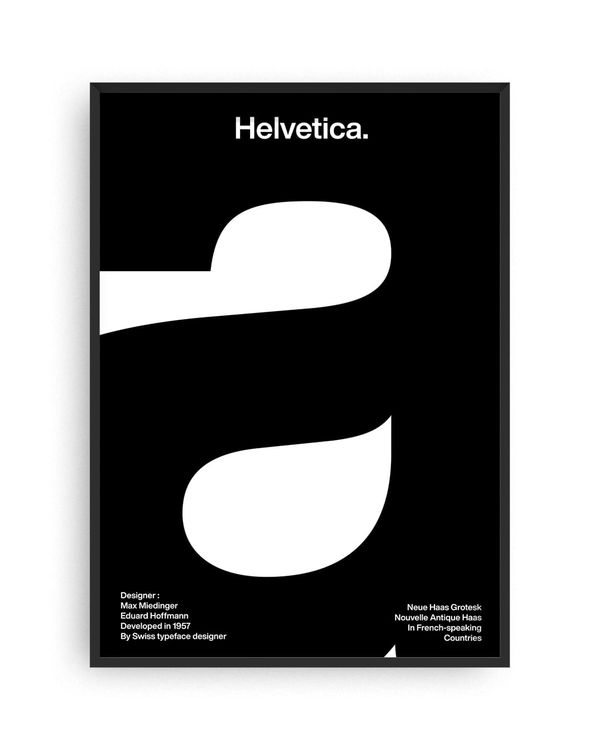 Helvetica Big A